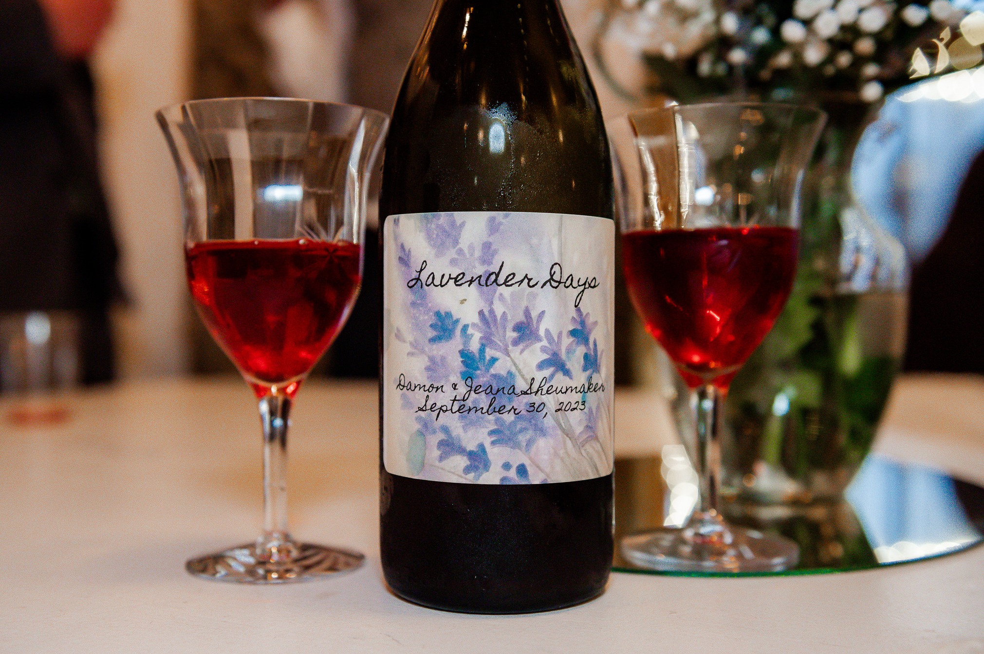 Lavender Days wine