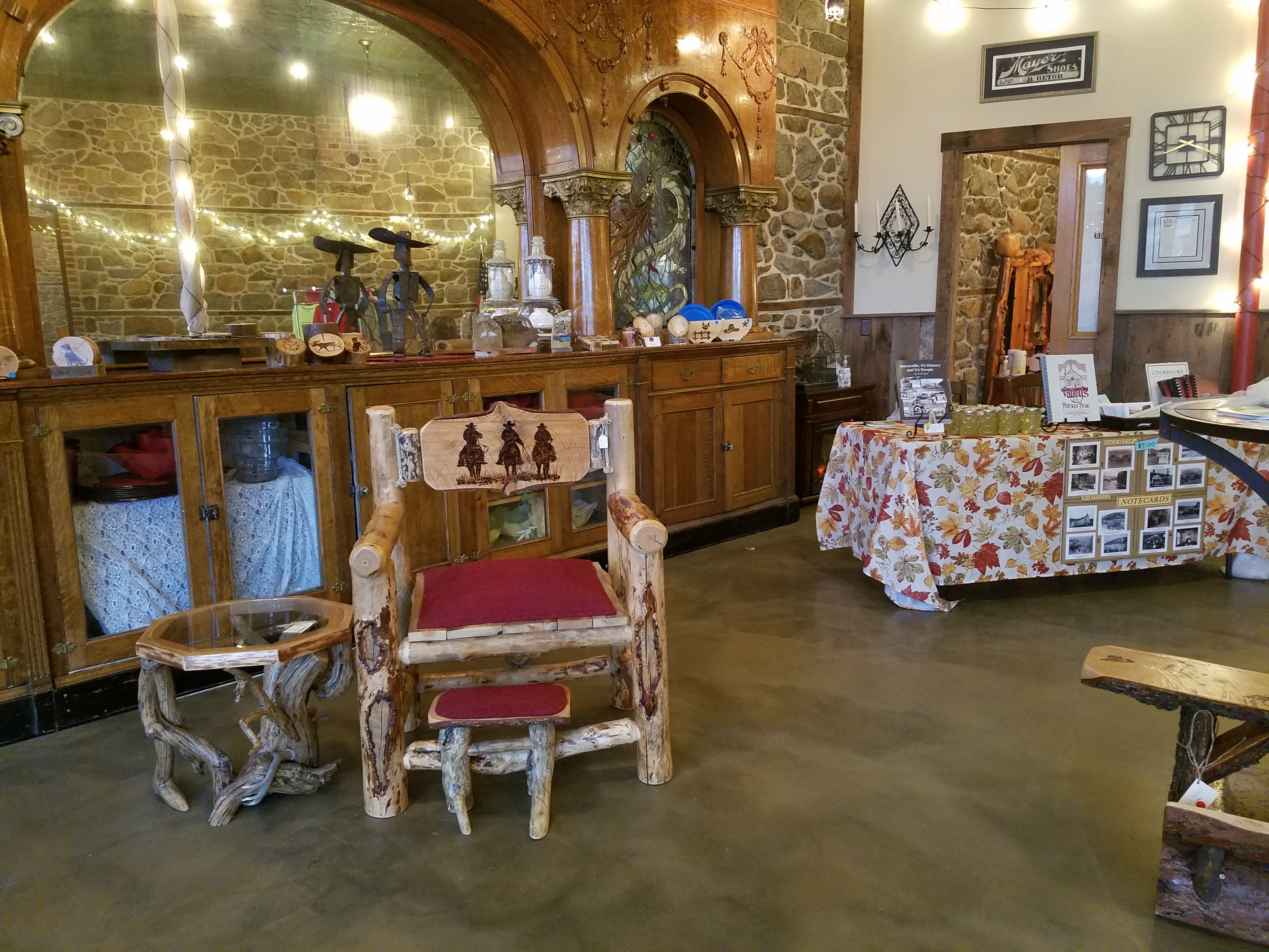 interior of Historic Marysville General Store