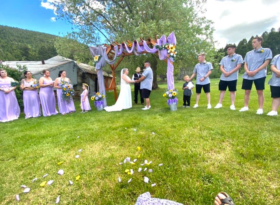 outdoor summer wedding