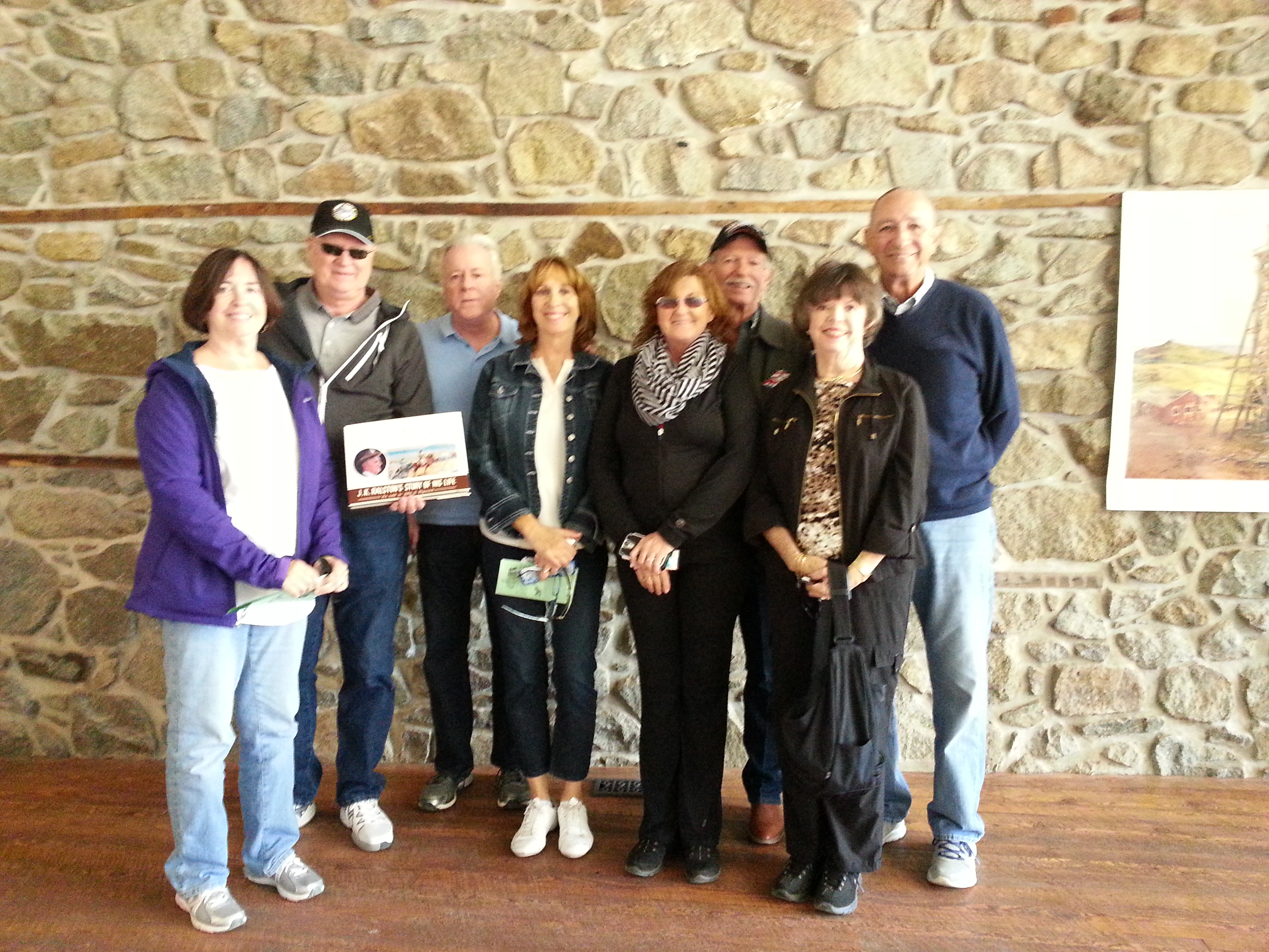 group photo of guests at venue