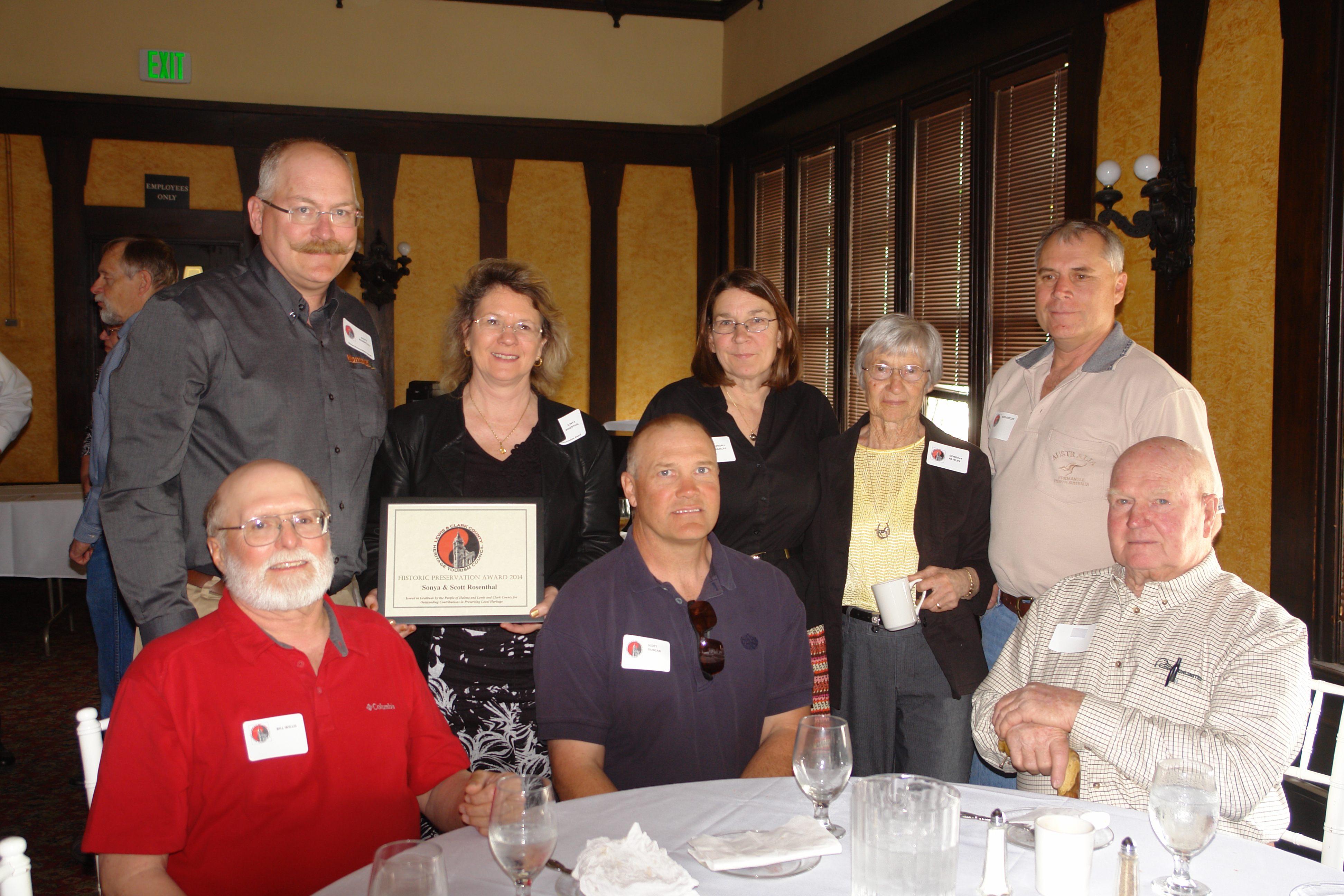 awards banquet at historic marysville general store